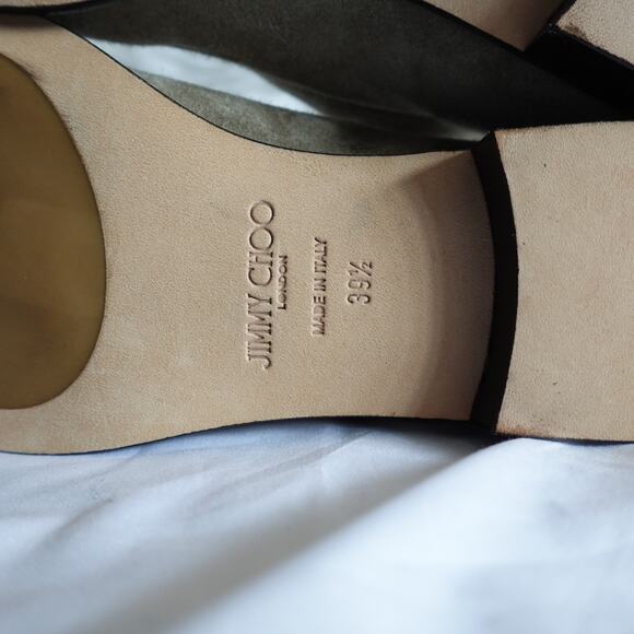 Jimmy Choo Suede Mid Calf Cowboy Boots - Picture 13 of 16